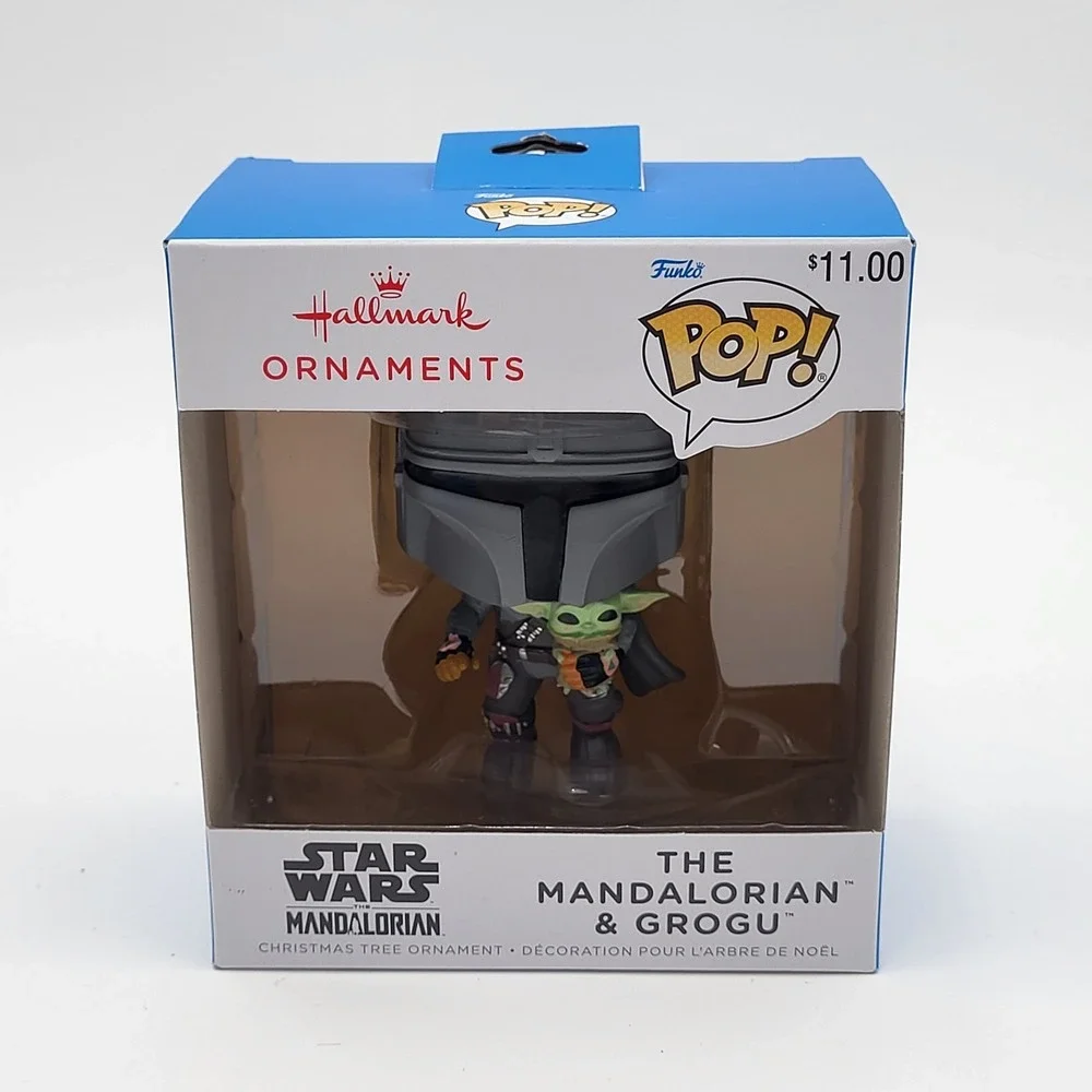 Hallmark‎ Funko Pop! The Mandalorian & Grogu Star Wars Christmas Ornament 2024
